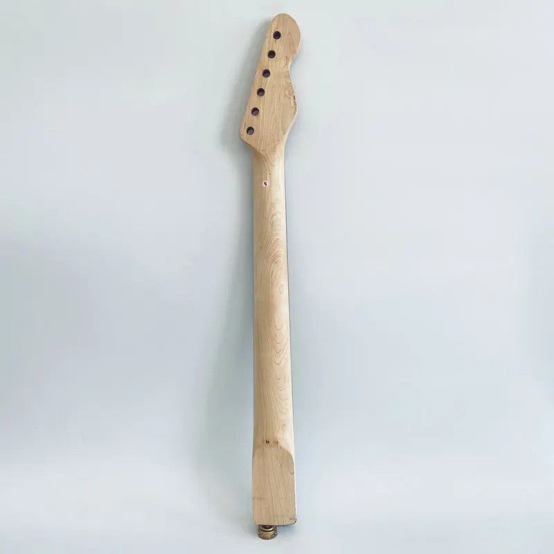 Red Lefty Guitar Maple Wood Neck, 22 Frets Rosewood Fingerboard