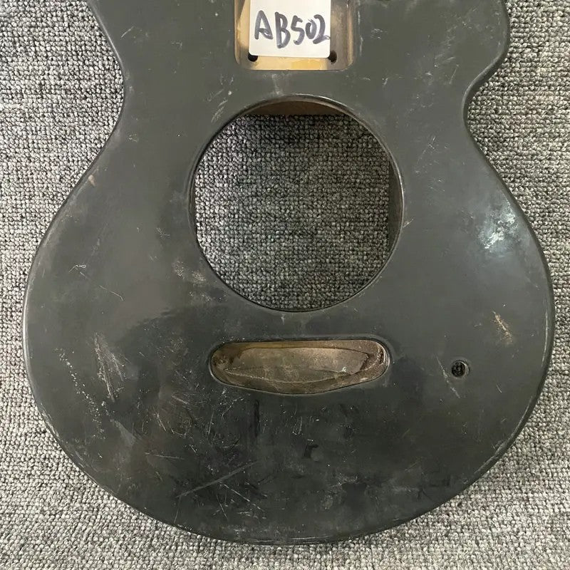 Mini Black Solid Guitar Basswood Body DIY Project