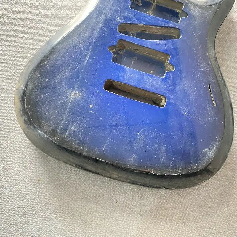 Blue Burst HSH Basswood Guitar Body DIY Project