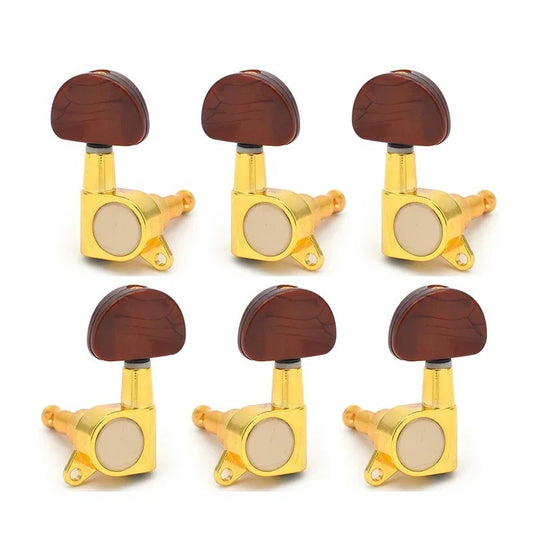 Gold 3R3L Guitar Tuning Pegs Machine Heads Fit Peavey,Rogue,Ibanez,Epi