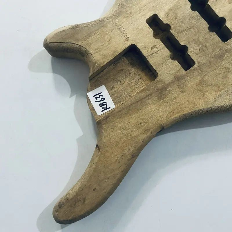 Black Basswood Bass Guitar DIY Project Body