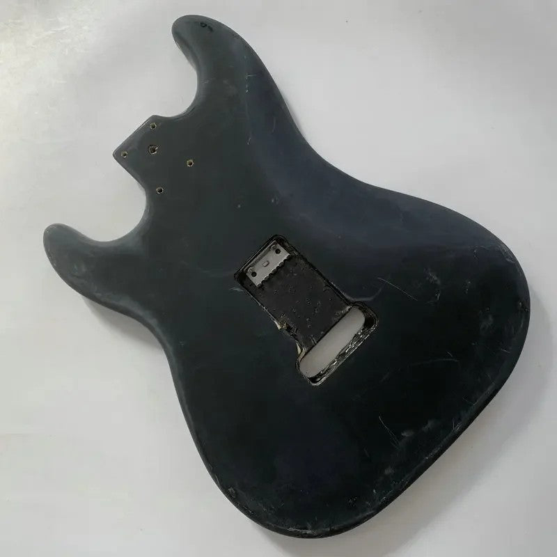 Black SSH Guitar Basswood Body Fit Strat Stratocaster