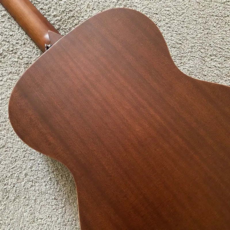 40' Acoustic Guitar, Solid Mahogany Body, Rosewood Fingerboard Neck