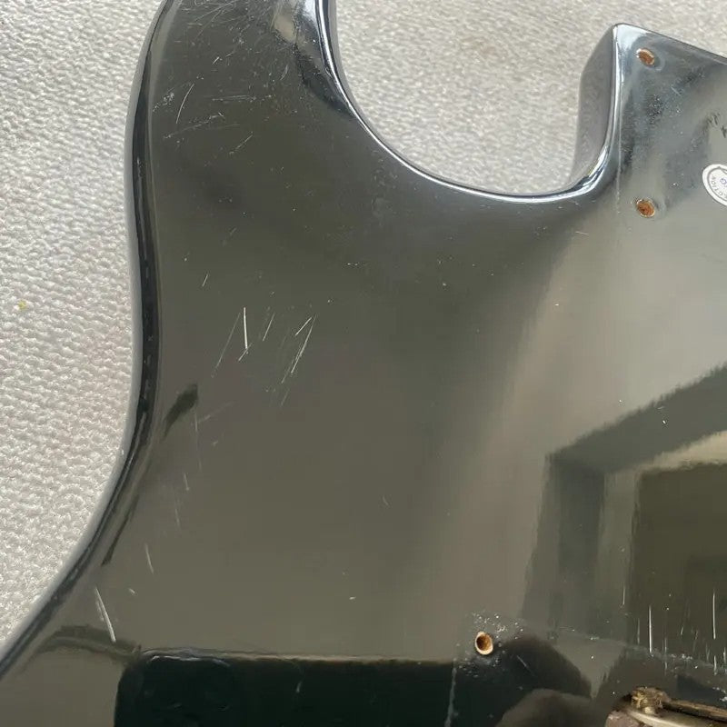 Black Basswood SSS Guitar Strat Stratocaster Style Body