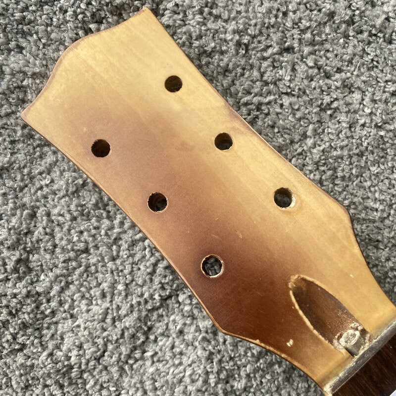 DIY Project Single Cut Lefty Guitar Mahogany Body and Neck, Rosewood F