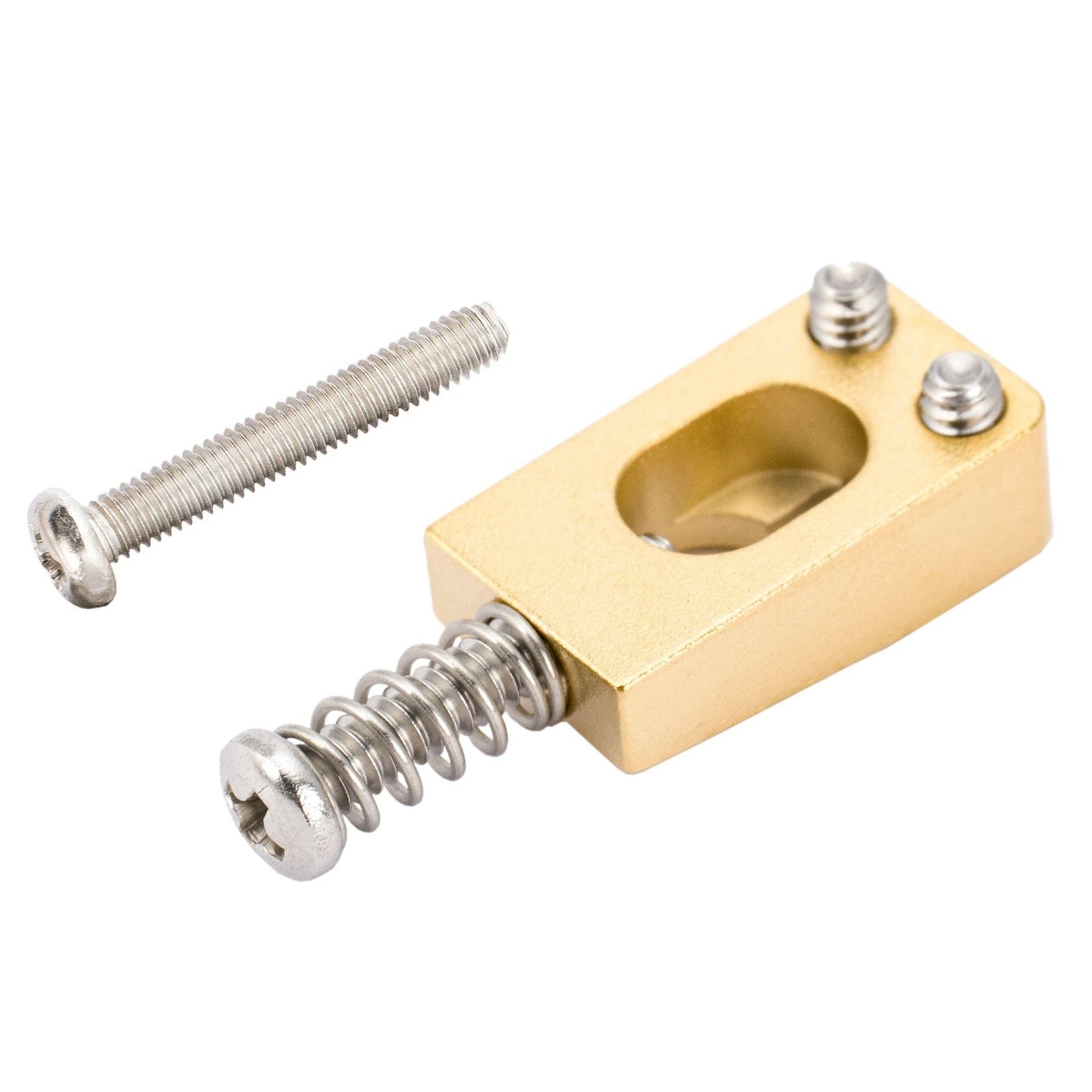 Gold Solid Brass Guitar Bridge Tremolo Saddle 10.5mm Fit Stratocaster