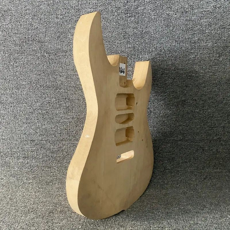 Unfinished Basswood HSH Guitar Body DIY Project
