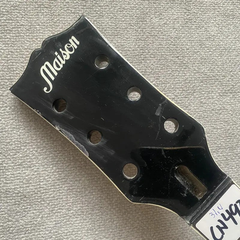 Black Basswood Guitar Body with Maple Neck, Rosewood Fingerboard DIY P