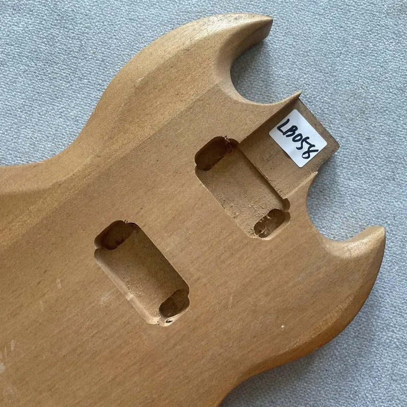 Mahogany Wood Guitar Solid Body DIY Project Fit SG Guitars