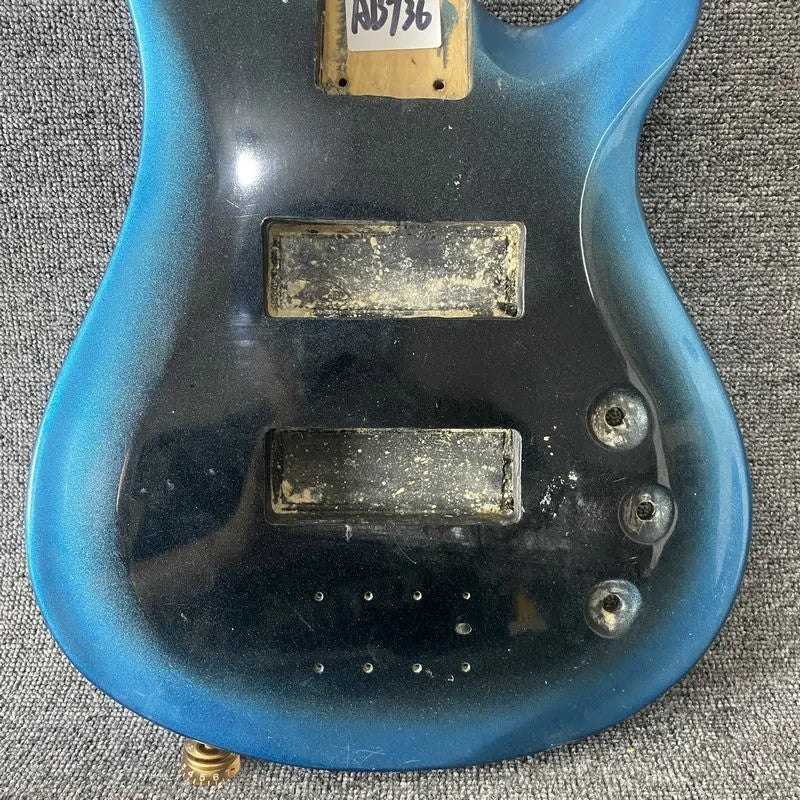 Blue DIY Project Electric Bass Basswood Body