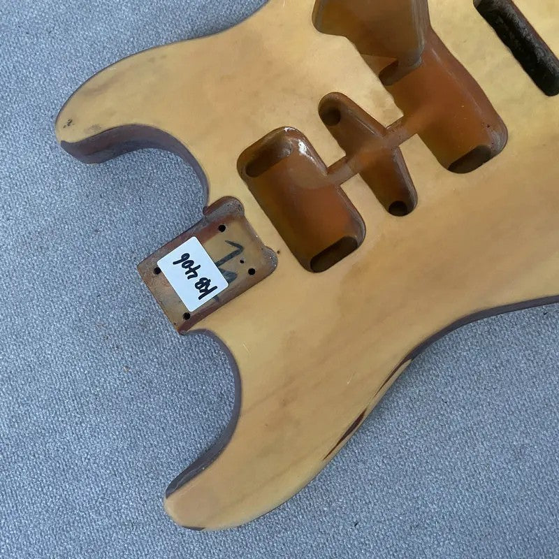 DIY Project Basswood Guitar Body Fit Stratocaster Strat