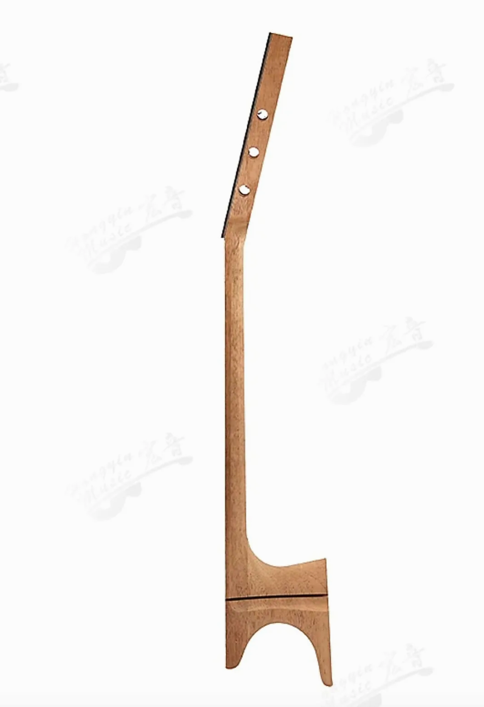 Mahogany Wood Classical Spanish Guitar Neck with Ebony Ribs