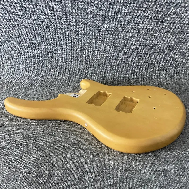 Solid Basswood 4 String Bass Guitar Body DIY Project