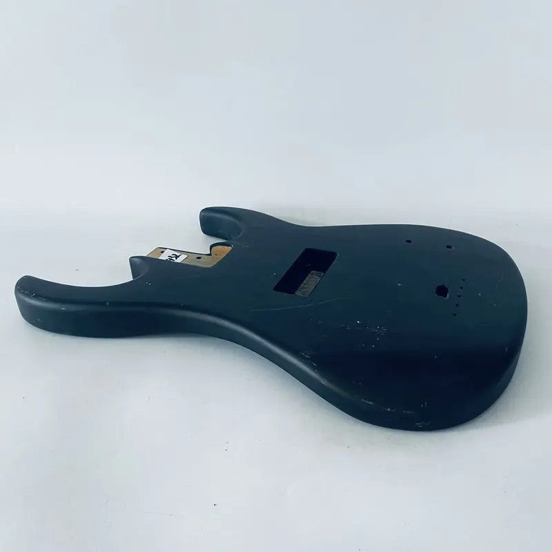 Black Electric Bass Guitar Body DIY Project