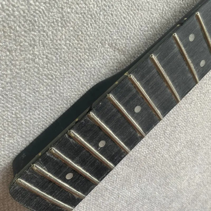 Black 4 String Bass Maple Neck, 20 Frets Rosewood Fingerboard Fit Jazz