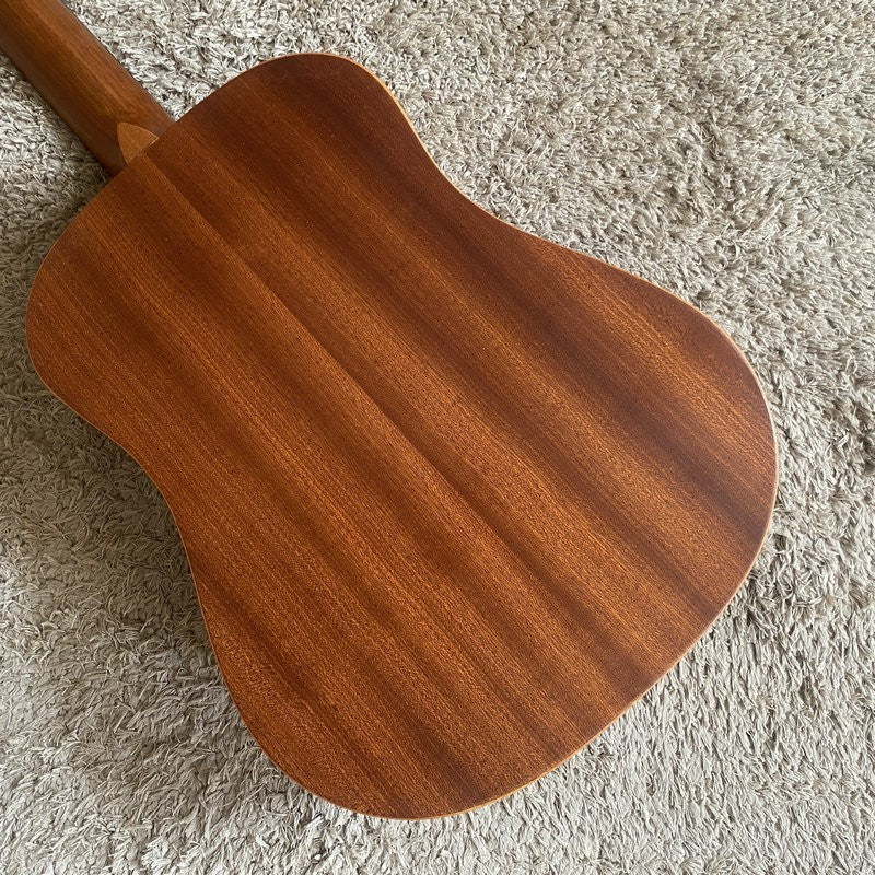 Luna Acoustic Guitar, Spruce Top Body, Mahogany Neck, Rosewood Fingerb