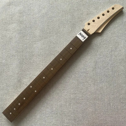 Maple Wood Electric Guitar Neck, Rosewood 22 Frets Fingerboard DIY Pro