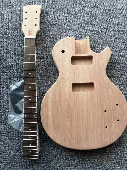 Single Cut Mahogany Guitar Body, P90s Pickups, Rosewood Fretboard Neck