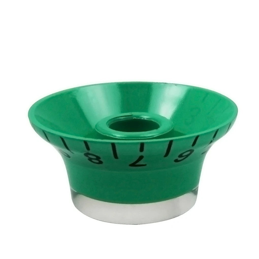 4pcs Green Guitar Volume Tone Top Hat Knobs Fit Epiphone,Ibanez,Peavey