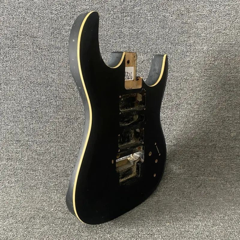 HSH 7 String Guitar Basswood Body in Black