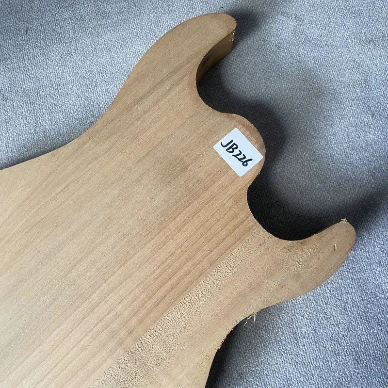 Unfinished Raw DIY Guitar Double Cutaway Body Block