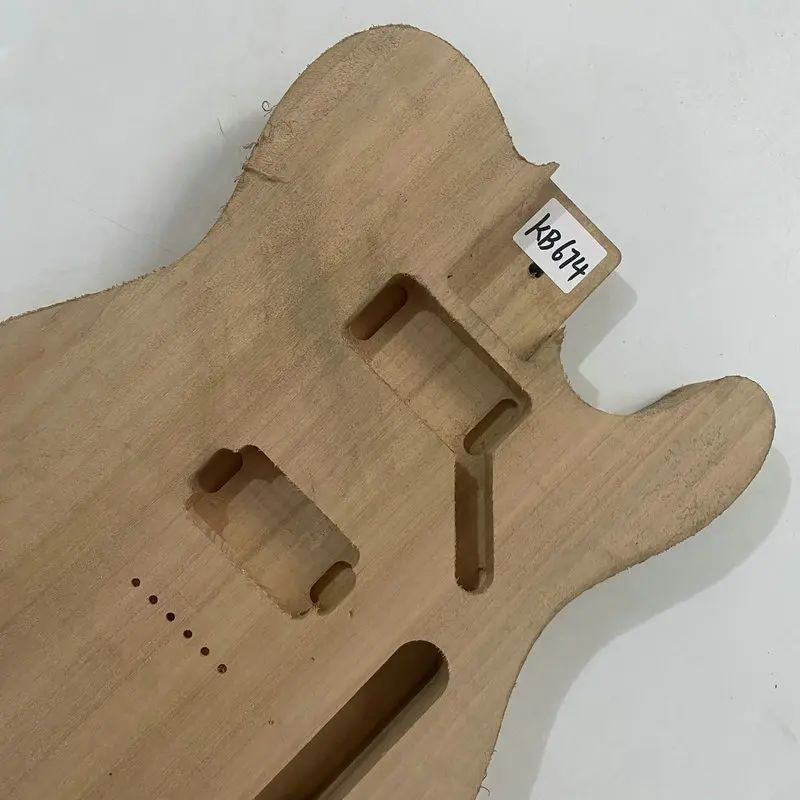 HH Basswood Guitar Body, String Through Bridge Fit Telecaster Tele