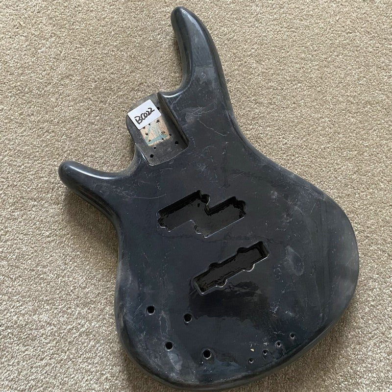 Black Lefty 4 String Bass Basswood Body