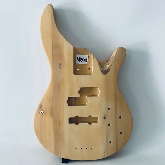 Solid Basswood 4 String Electric Bass Guitar Body