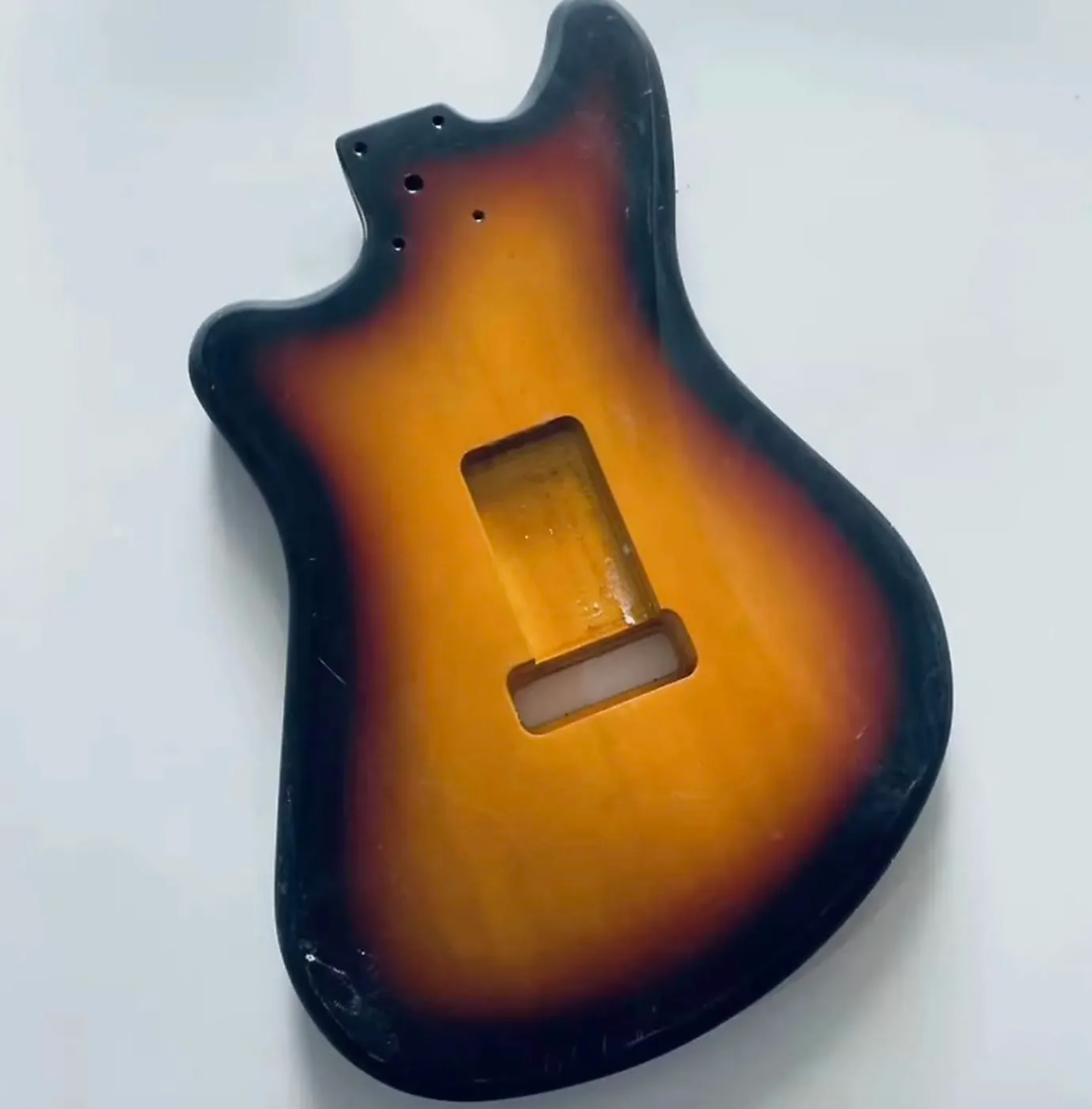 Tobacco Burst Jazzmaster Guitar SSH Body DIY Project