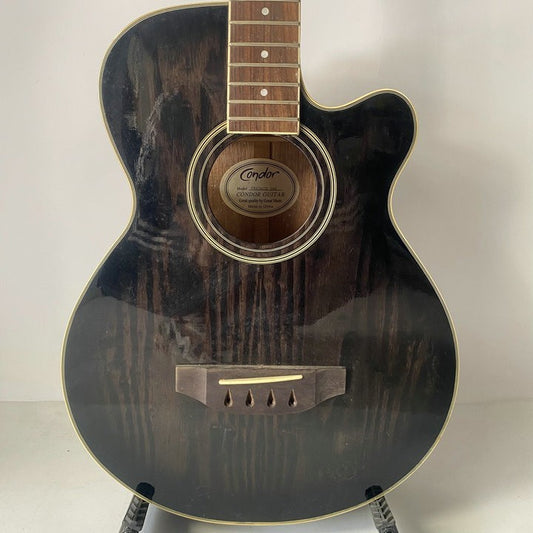 Condor 4 String Acoustic Electric Bass, Ash Top Mahogany Body and Neck