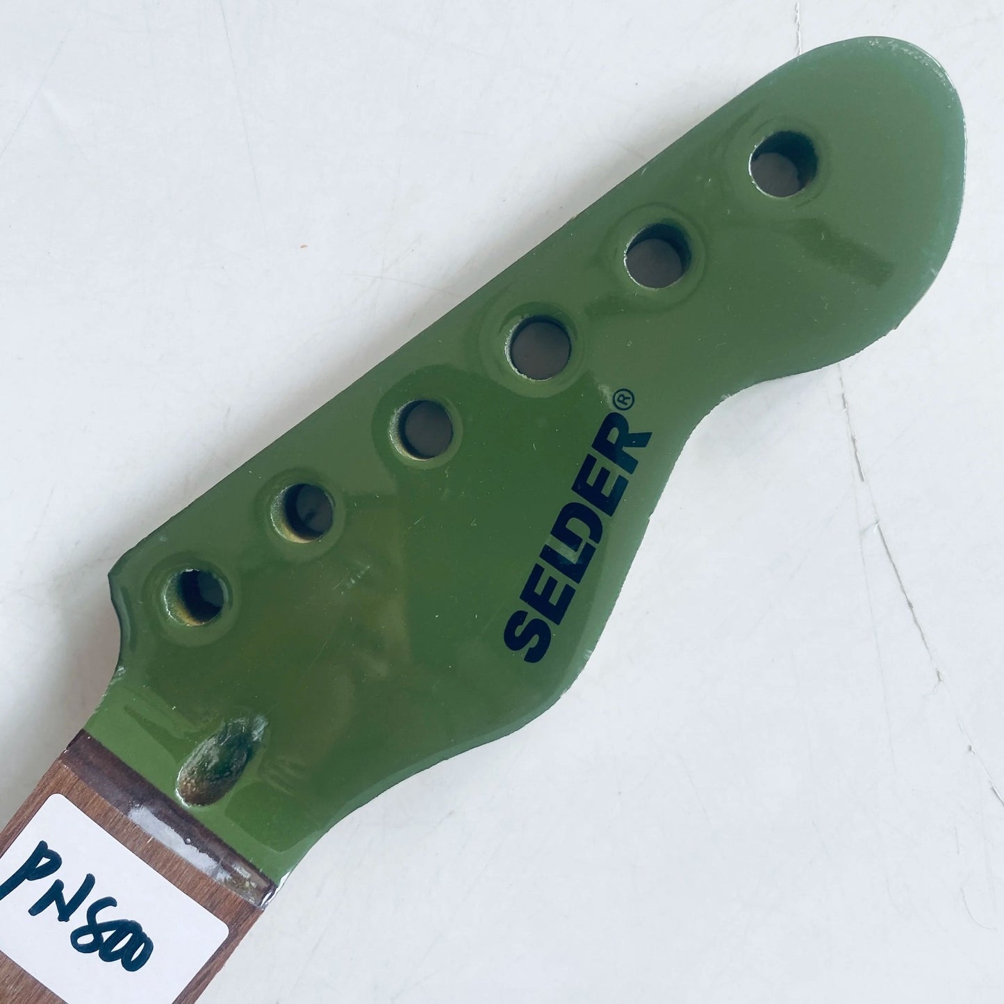 Green Headstock Guitar Maple Wood Neck, Rosewood 22 Frets Fingerboard