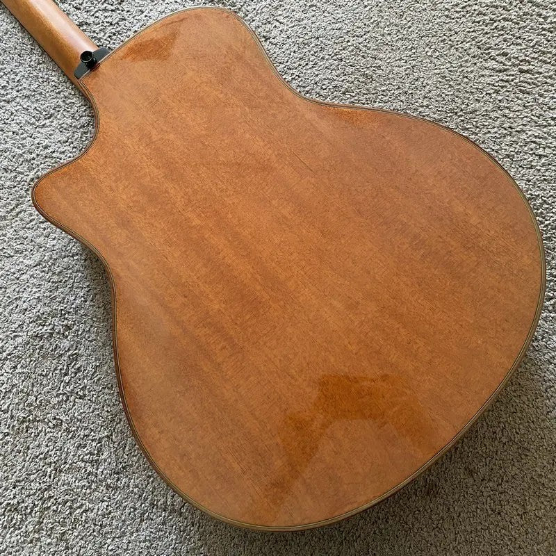 Caraya 41" Acoustic Guitar, Solid Spruce Top Body, Mahogany Neck