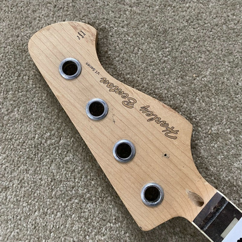 Harley Benton 4 String Bass Maple Neck, 20 Frets Fingerboard Fit Jazz