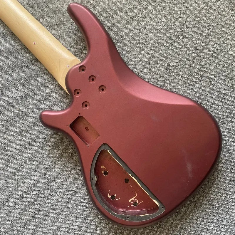 Tagima 5 String Bass Maple Neck with Red Basswood Body