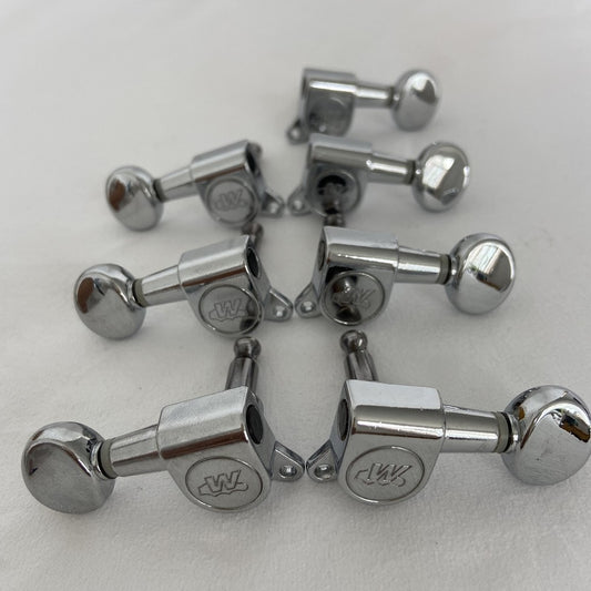 Wilkinson 7 String Guitar Tuning Pegs Keys 4R3L Fit Ibanez,Peavey,Sche
