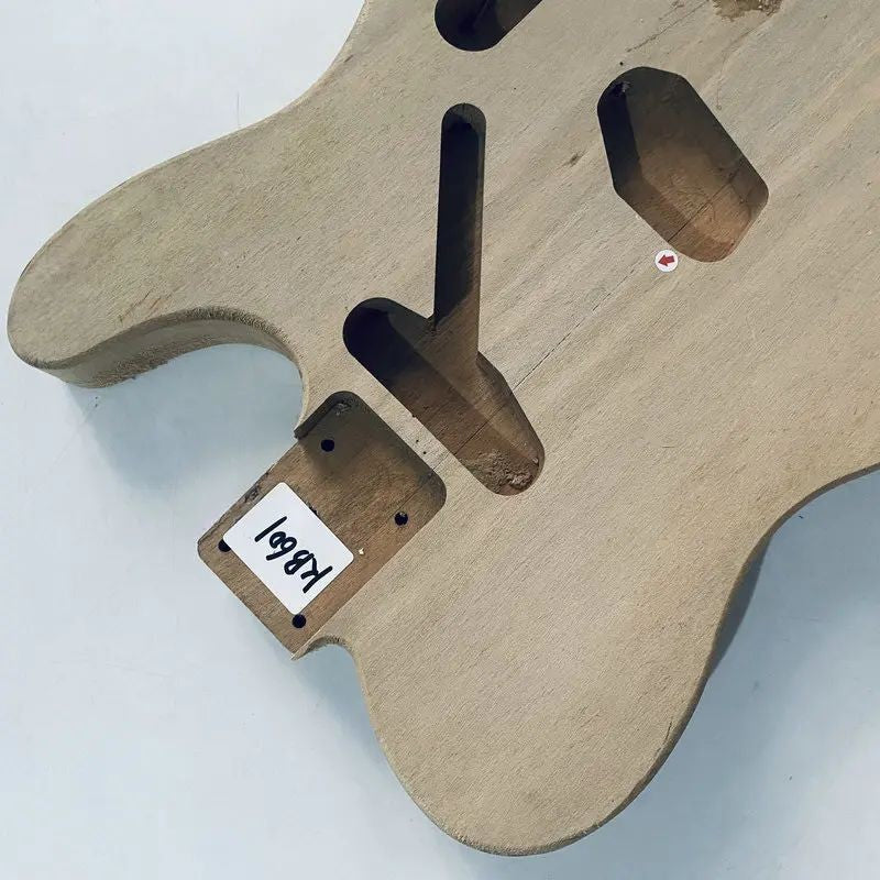 Unfinished Basswood DIY Project Guitar Single Cut Body Fit Telecaster