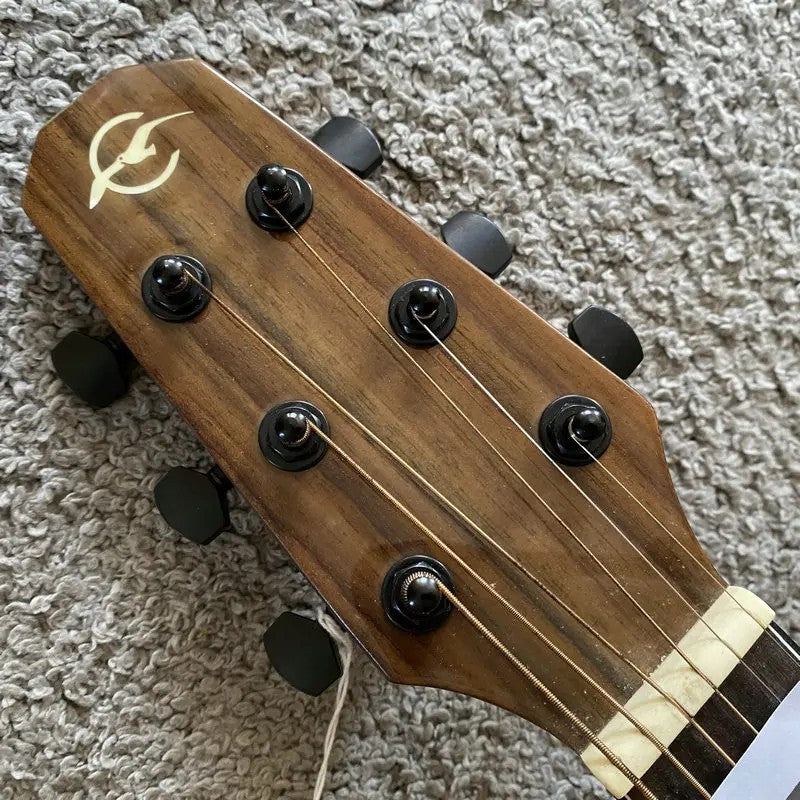 Caraya 41" Acoustic Guitar, Solid Spruce Top Body, Mahogany Neck