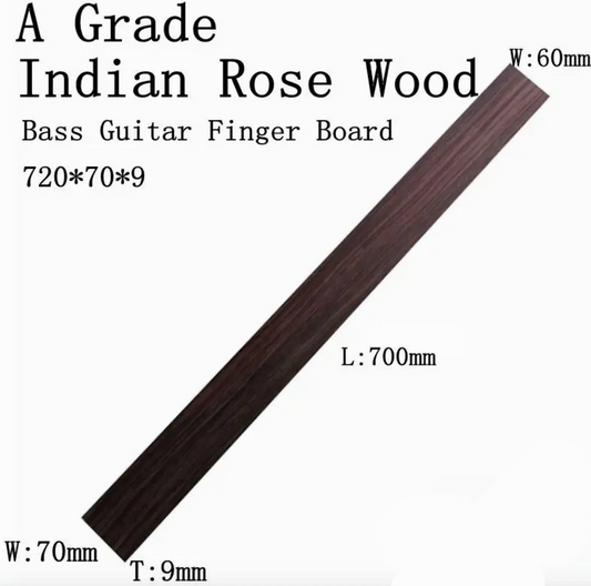 Rosewood Guitar Fingerboard Fretboard Materiel