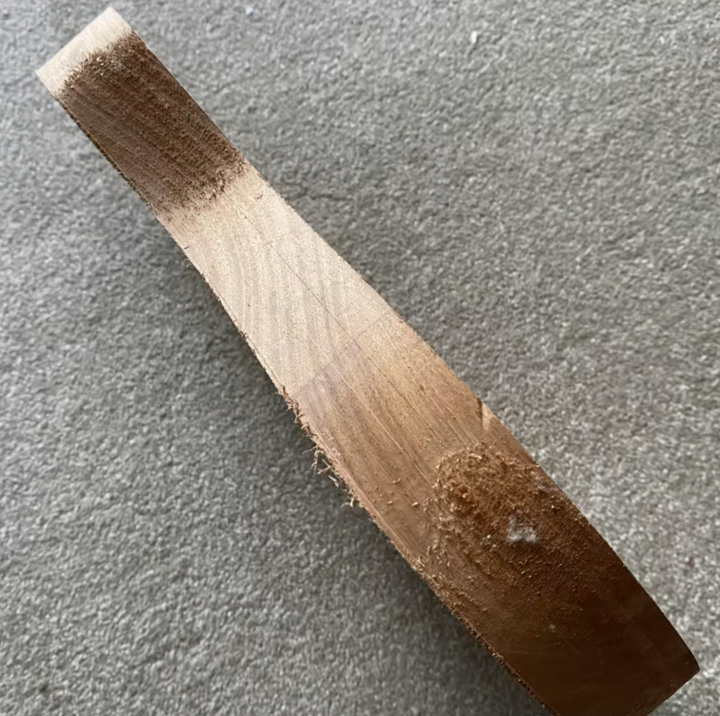 Mahogany Wood 4 String Bass Body Unfinished DIY Project