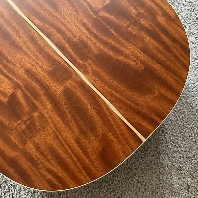 Luna 40 Inch Acoustic Guitar, Spruce Top Engraved Body, Mahogany Neck