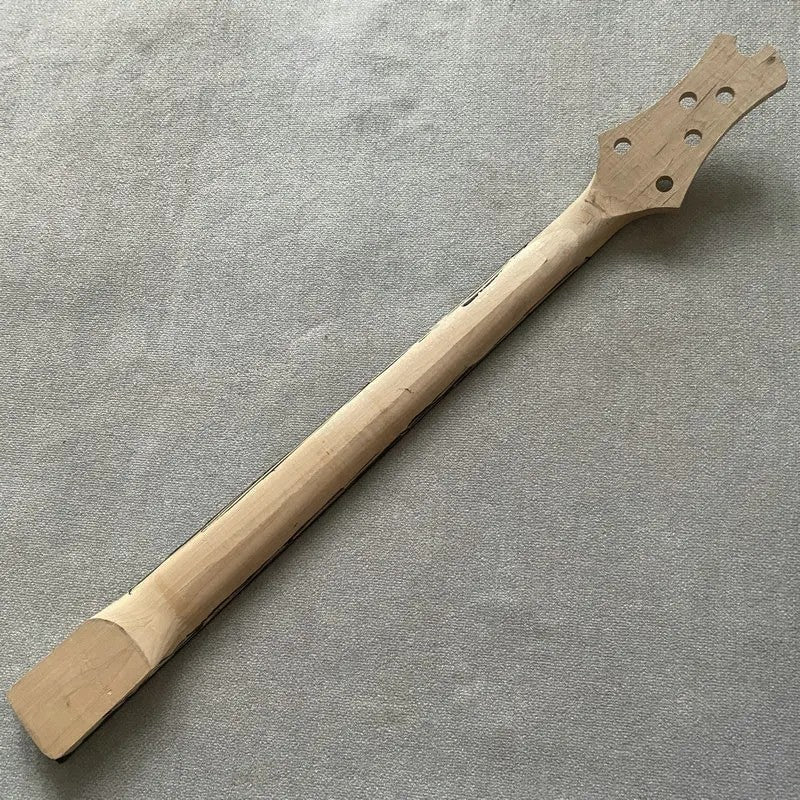 Maple Wood 5 String Bass Neck, Rosewood Fingerboard DIY Project