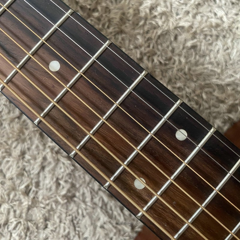 40 Inch Acoustic Guitar, Mahogany Body and Neck, Rosewood Fingerboard