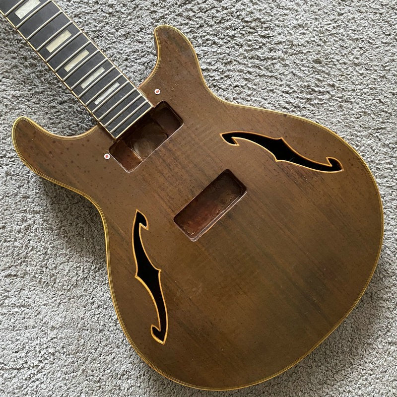 DeVille Semi Hollow Jazz Guitar, Mahogany Neck, Rosewood Fingerboard