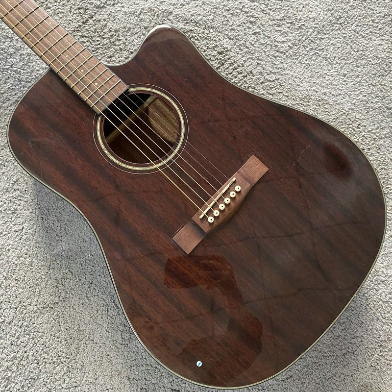 41 Inch Mahogany Wood Acoustic Guitar, Rosewood Fingerboard Neck