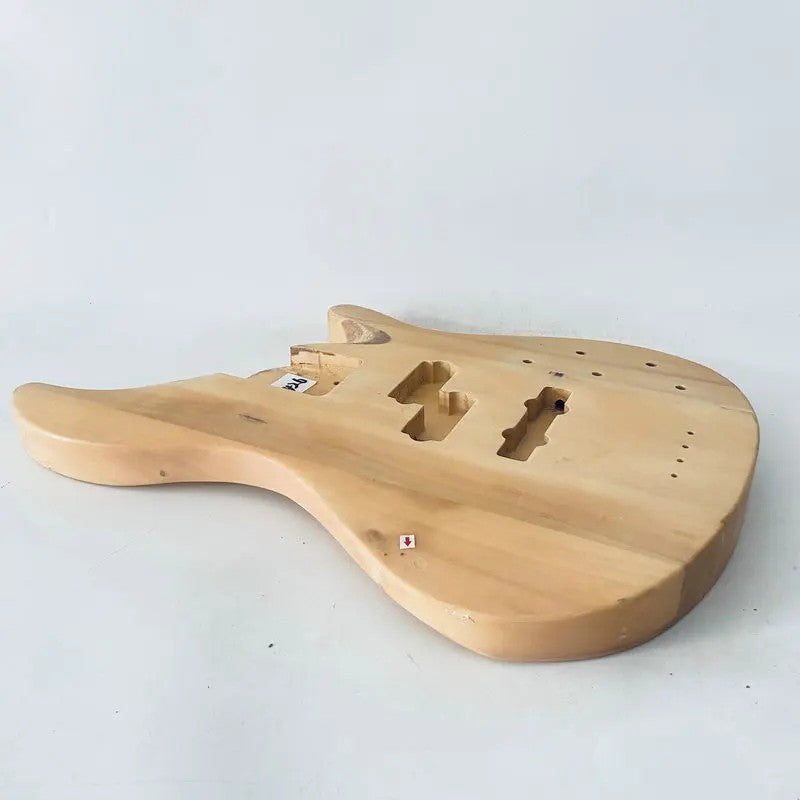 Solid Basswood 4 String Electric Bass Guitar Body