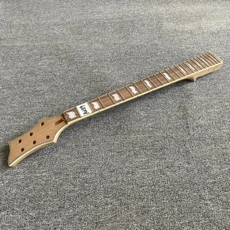 Mahogany Wood Electric Guitar Neck, Rosewood Fingerboard, Set In