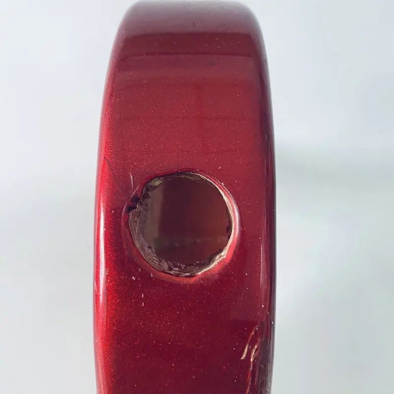 Metallic Red 4 String Bass Basswood Body DIY Project