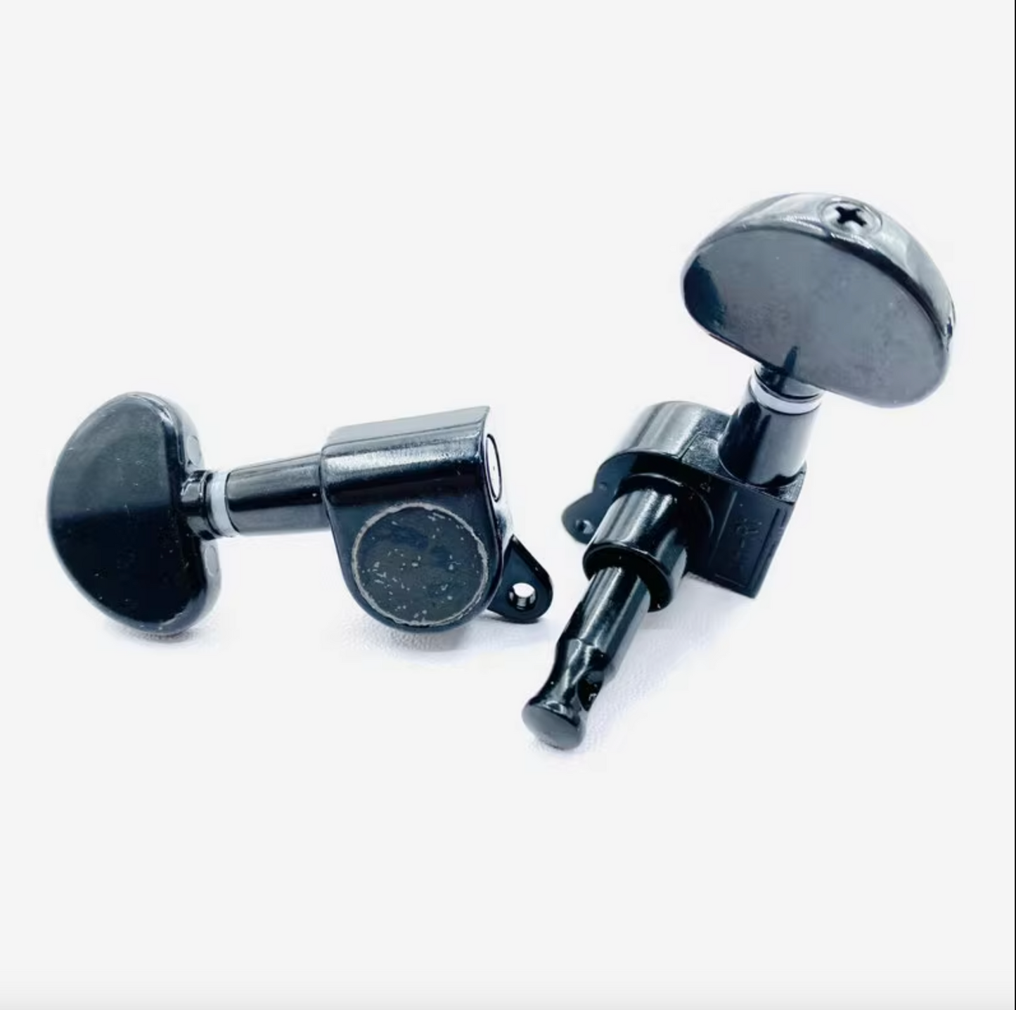 Black 3x3 Guitar Machine Heads Tuning Pegs Fit Ibanez,Peavey,Washburn,