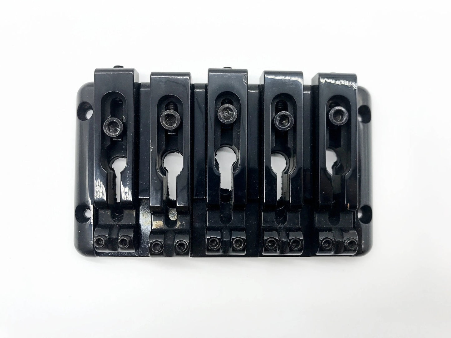 Black 5 String Electric Bass Bridge Fit Schecter,Peavey,Ibanez,Rogue,W