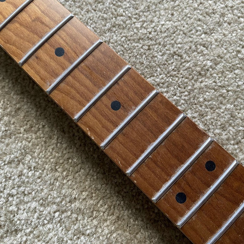 Custa Guitar Roasted Maple Wood Neck, 22 Frets Fingerboard